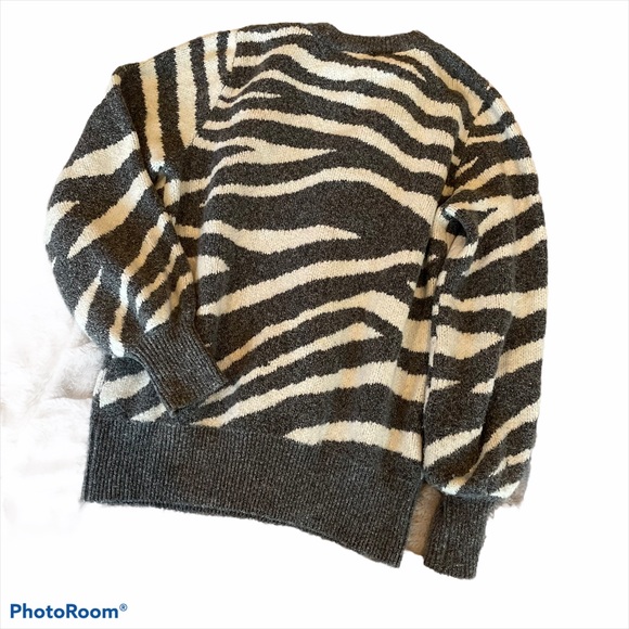 Marled zebra sweater - Picture 4 of 7